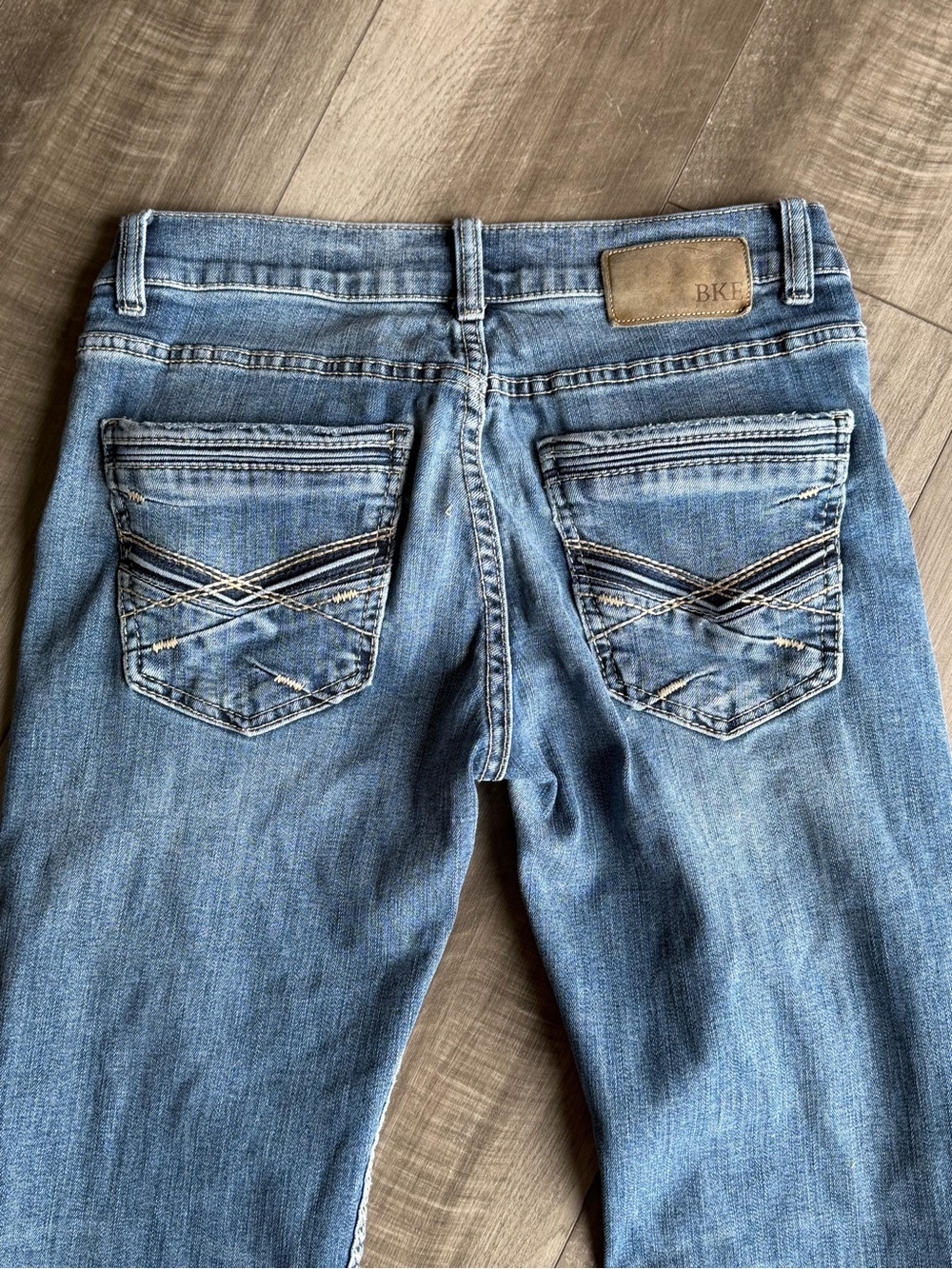 Buckle BKE Men’s Sz 30x32 Aiden Boot Stretch Jean Medium Wash Coolmax Denim - Picture 4 of 5
